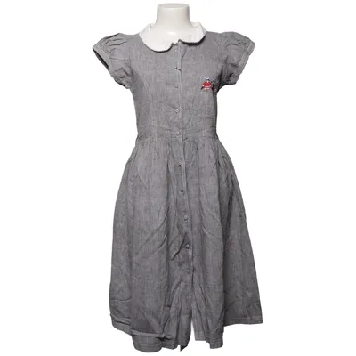 Blusenkleid (Grau, Weiß) von René Derhy Baumwolle