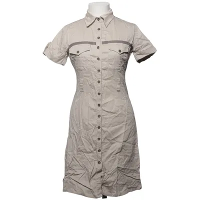 Skjortekjole (Beige) fra Claude Zana