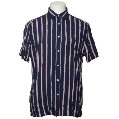 Short sleeve shirt (Blue, White, Red) from East West Viscose