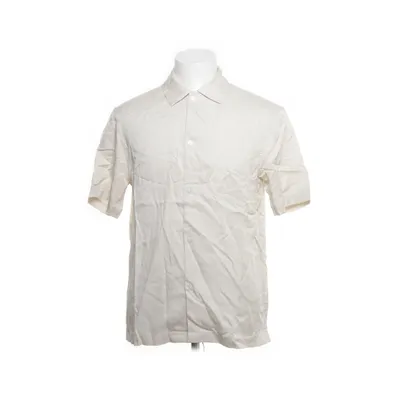 Kortærmet skjorte (Beige, Grå) fra H&M Man Lyocell