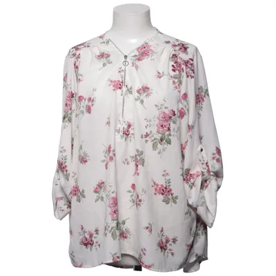 Blus (Vit, Flerfärgad) från Miss Milla Polyester