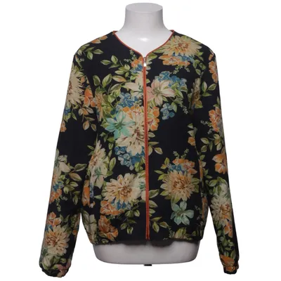 Bomber jacket (Black, Multicolored) from Ana Jakobs Elastane, Polyester