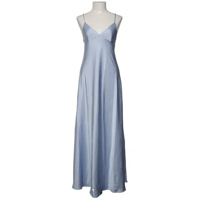 Maxi dress (Satin Tie Back Volume Dress) from NA-KD Polyester