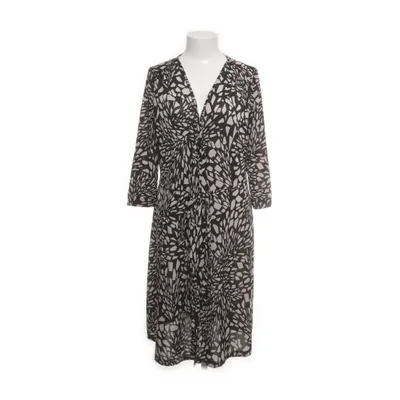 Omlottklänning (Svart, Beige) från Ilse Jacobsen Hornbæk Elastan, Polyester