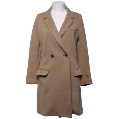Coat (Brown) from Zara Collection Cotton, Polyester