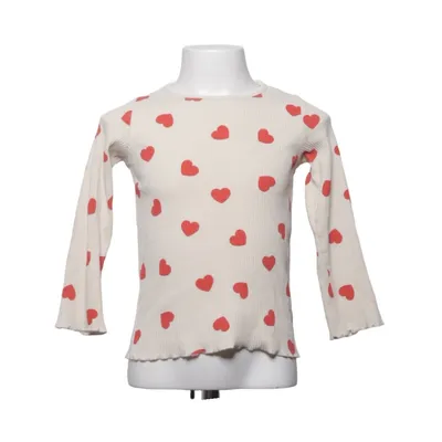 T-shirt à manches longues (Beige, Rouge, Multicolore) de Rikiki Coton, Élasthane