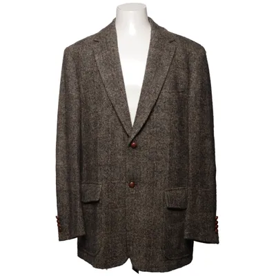 Blazer (Braun) von Mario Barutti Wolle