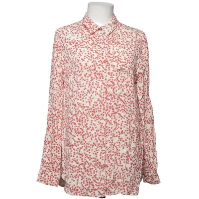 Blouse (Blanc, Rouge) de Ganni Viscose