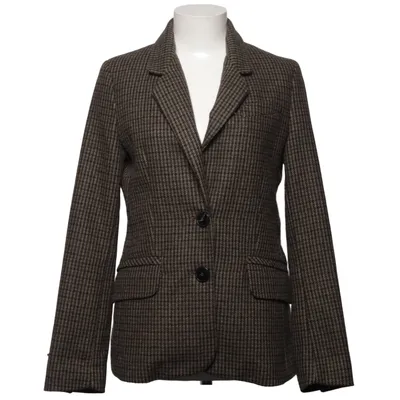 Blazer (Brown) from Mango Suit Acetate, Polyamide, Polyester, Wool