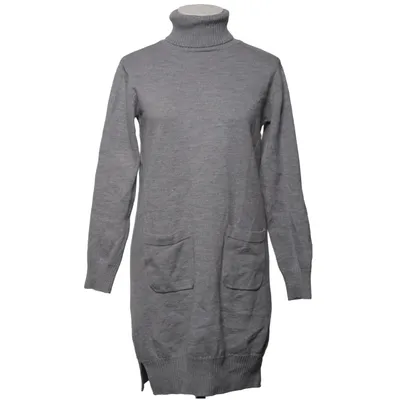Robe à col roulé (Gris) de Naja Lauf Laine de mouton