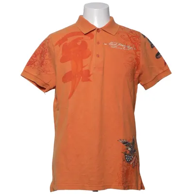 Polo (Orange, Multicolore) de Ed Hardy Coton