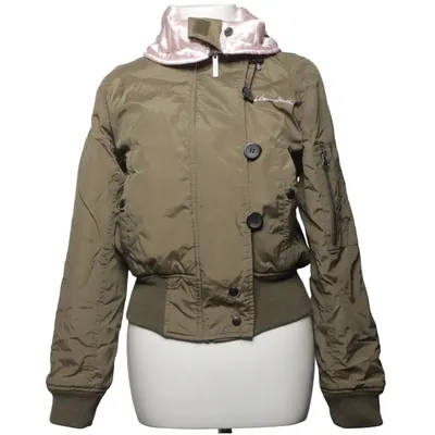 Bomberjack (Groen) van Sir Benni Miles Katoen, Polyamide, Polyester