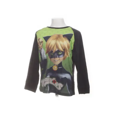 Långärmad t-shirt (Svart, Grön, Flerfärgad) från Miraculous Bomull, Polyester