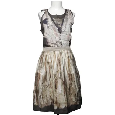Klänning (Brun, Beige) från Bolongaro Trevor Bomull