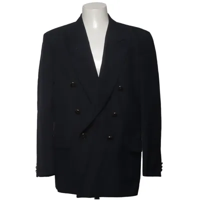 Blazer (Zwart) van Elson Polyester, Viscose, Wol