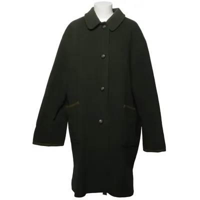 Manteau (Vert) de Dahléns Polyester, Laine