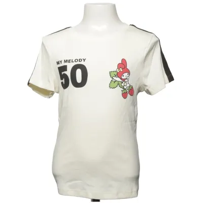 T-shirt (Blanc) de H&M Coton, Élasthane