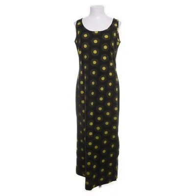 Långklänning (Grå, Gul) från Jordnära Bomull