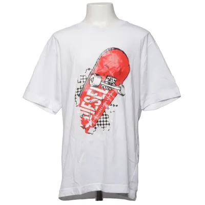 T-shirt (Wit, Rood, Zwart) van Diesel Katoen, Polyester
