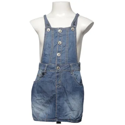 Tuinjurk (Blauw) van Benetton Jeans Katoen