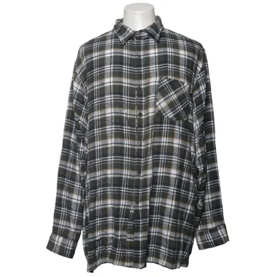 Flanellen overhemd (Groen, Wit, Blauw) van Bluewear