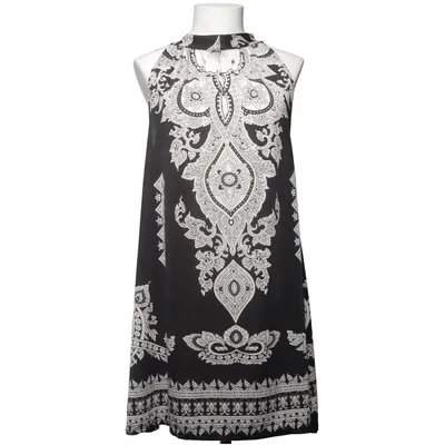Neckholderkleid (Schwarz, Beige) von Thalassa Elasthan, Polyester