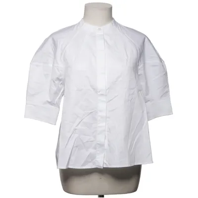 Bluse (Hvid) fra COS Bomuld, Elastan