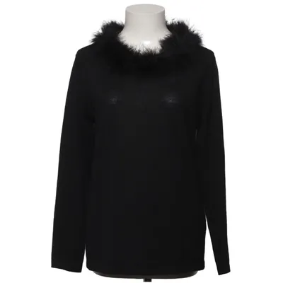 Pull-over (Noir) de Mamut Acrylique, Laine de mouton