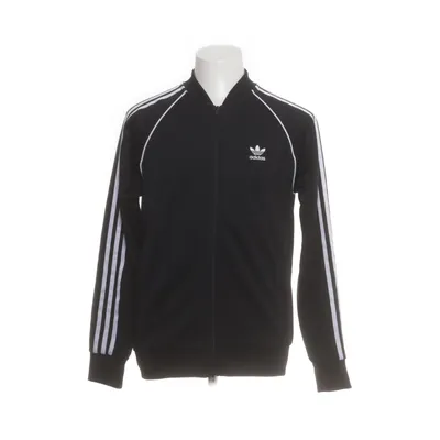 Træningsjakke (Sort) fra Adidas Bomuld, Polyester