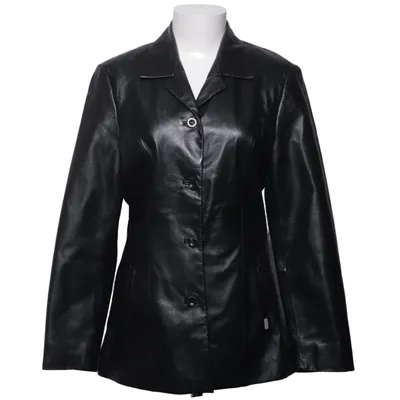 Leather blazer (Black) from Jofama Leather