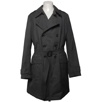 Trenchcoat (Grau) von Armani Collezioni Polyester, Wolle