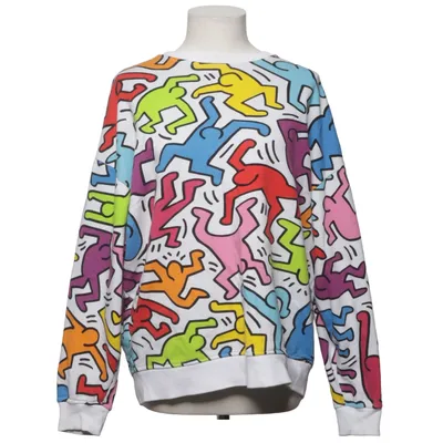 Sweatshirt (Wit, Meerkleurig) van Keith Haring Katoen, Polyester