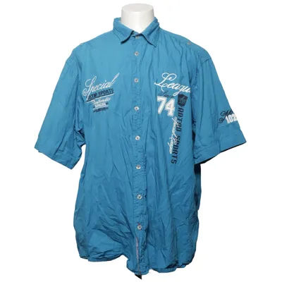 Short sleeve shirt (Blue, Gray) from Canda Cotton