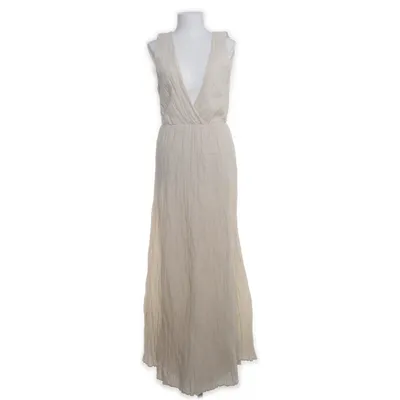Wrap dress (Beige) from Mes Demoiselles Paris Cotton, Metallic fiber, Viscose