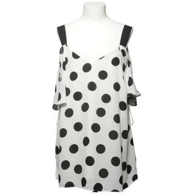 Haut (Blanc, Noir) de Evans Polyester