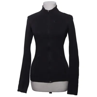 Sports jacket (Black) from Nike Cotton, Elastane, Polyester