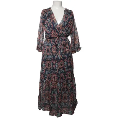 Maxi dress (Blue, Pink, Brown) from Guts & Gusto Polyester, Viscose