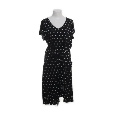 Omlottklänning (Svart, Flerfärgad) från Pola Elastan, Polyester