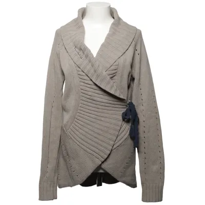 Cardigan (Beige) van Bondelid Acryl, Katoen