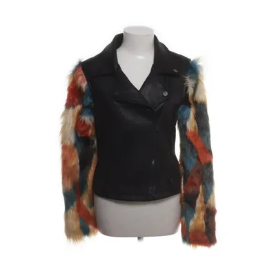 Biker jacket (Black, Multicolored) from Desigual Polyester, Elastane