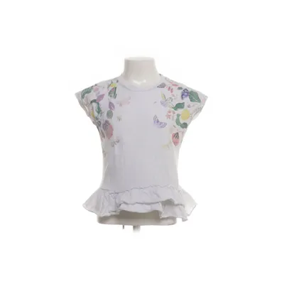 Top (White, Multicolored) from Michelle Morin x H&M Cotton