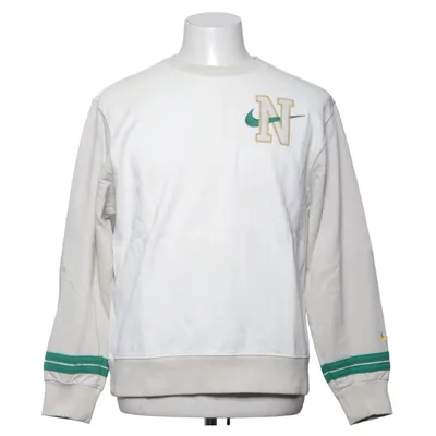 Sweatshirt (White, Beige, Green) from Nike Cotton
