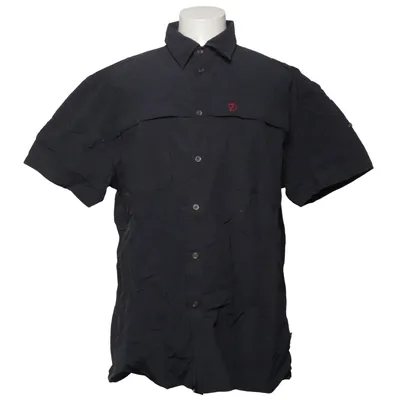 Chemise à manches courtes (Noir) de Fjällräven Coton, Polyamide