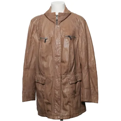 Veste en cuir (Marron) de Mainpol Polyester