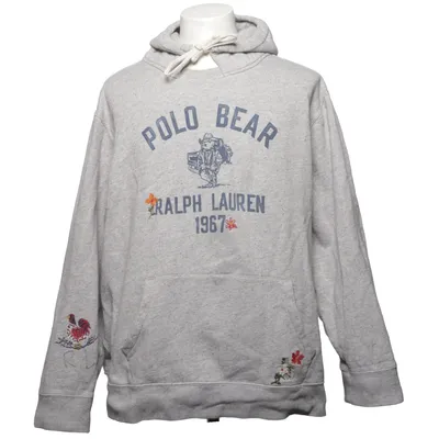 Kapuzenpullover (Polo Bear) von Polo Country Ralph Lauren Baumwolle, Polyester