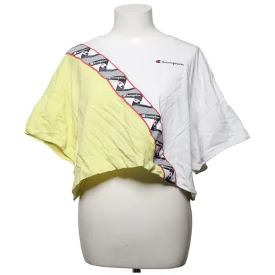 T-shirt (Vit, Gul, Flerfärgad) från Champion Bomull