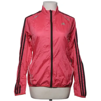 Träningsjacka (Rosa, Svart) från Adidas Polyamid, Polyester