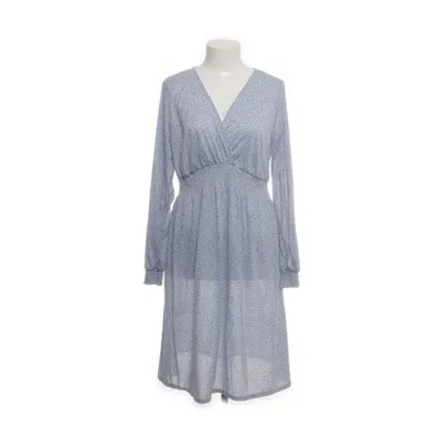 Klänning (Blå, Vit) från H&M Mama Polyester