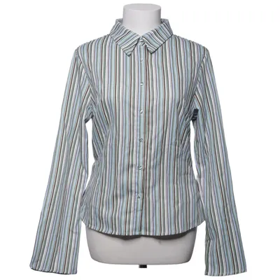 Chemise (Bleu, Blanc, Vert) de Forever 21 Polyester