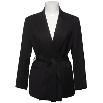 Blazer (Zwart) van Filippa K Cupro, Elastaan, Polyester, Viscose, Wol